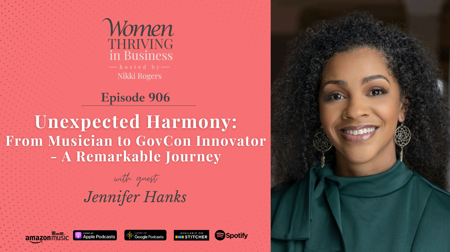 Episode 906: Unexpected Harmony: From Musician to GovCon Innovator – A  Remarkable Journey